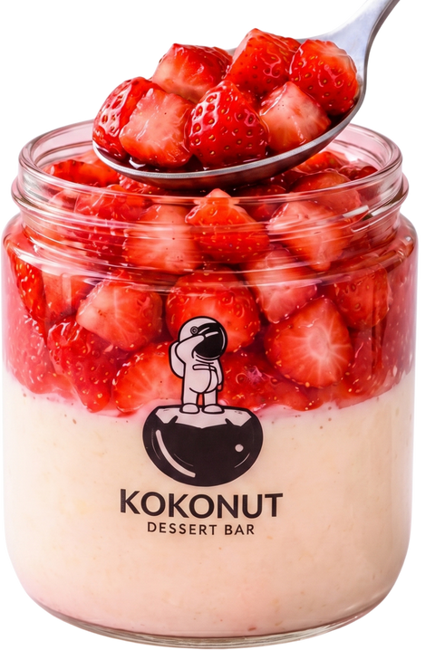 Astro-Berry Drift coconut pudding jar